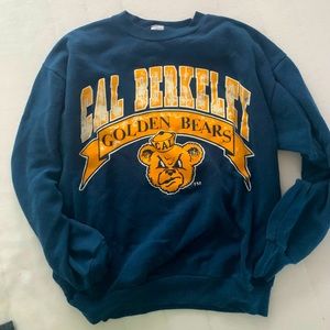 Vintage Cal Berkeley crew neck sweatshirt